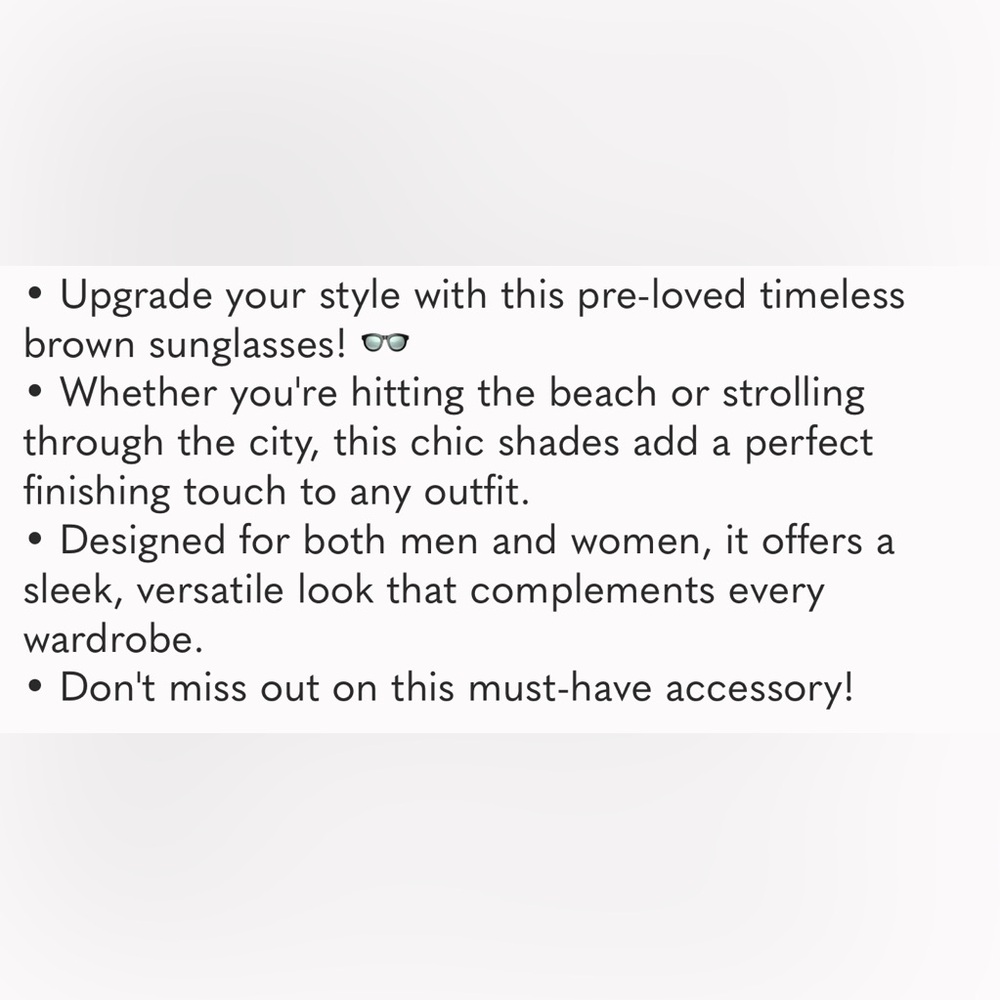 Chic Sunglasses - Picture 6 of 7